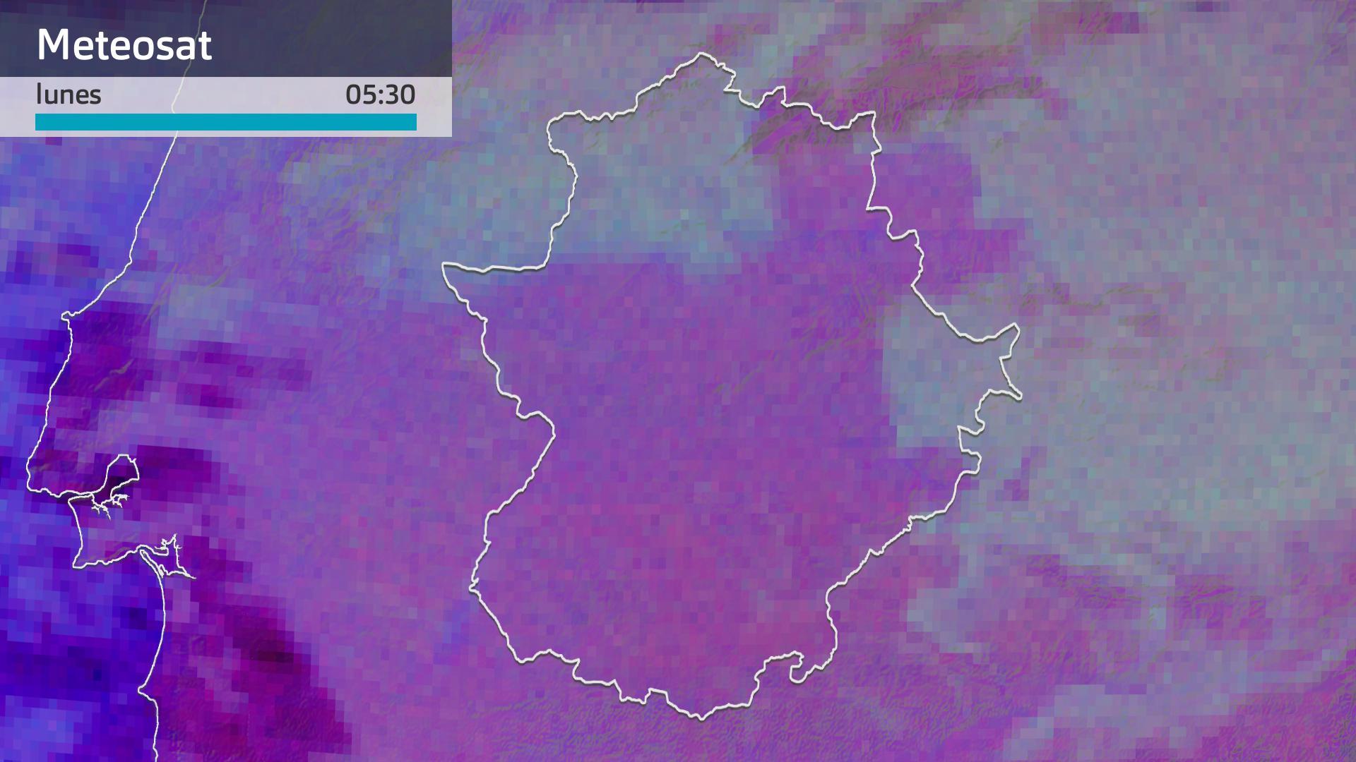 Imagen del Meteosat lunes 11 de diciembre 5:30 h.