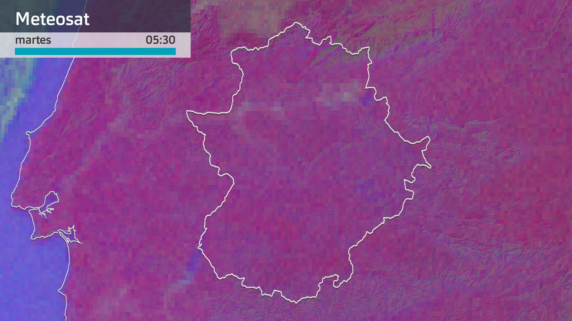 Imagen del Meteosat martes 19 de diciembre 5:30 h.