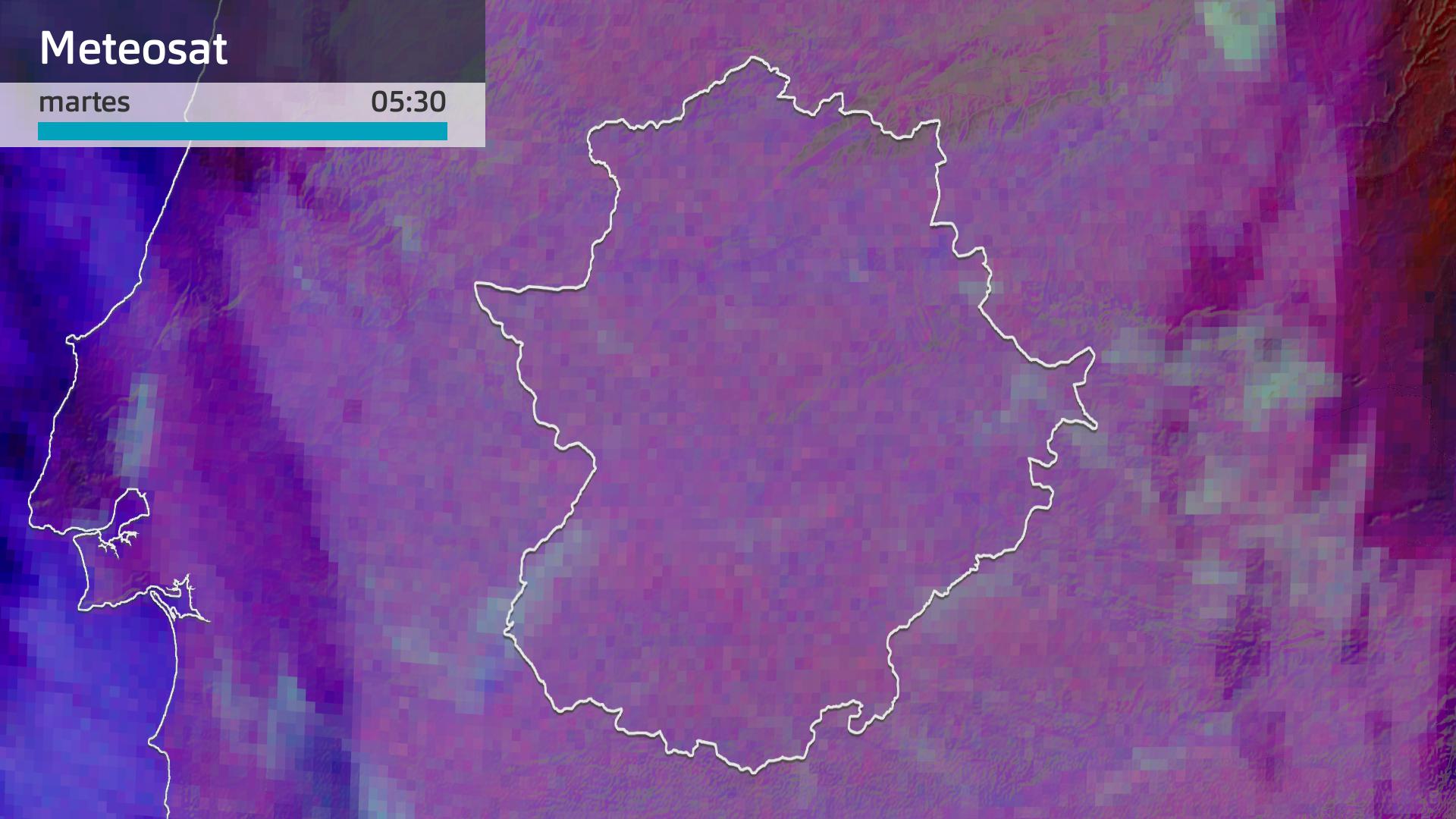Imagen del Meteosat martes 30 de enero 5:30 h.
