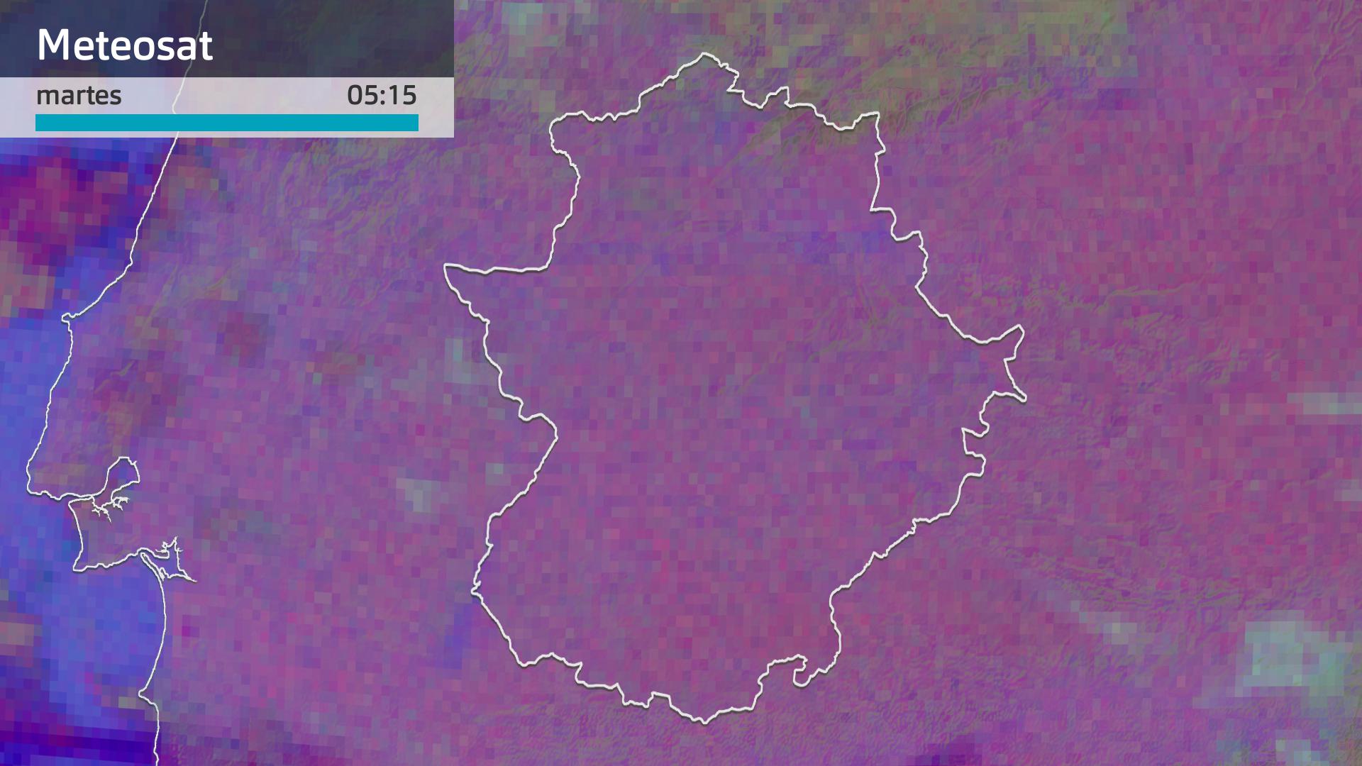 Imagen del Meteosat martes 5 de marzo 5:15 h.