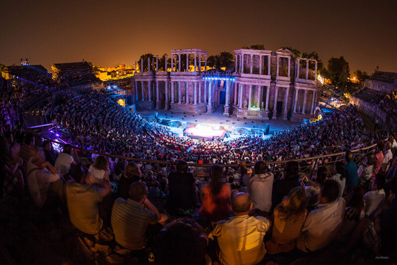 Representación en el Teatro Romano de Mérida