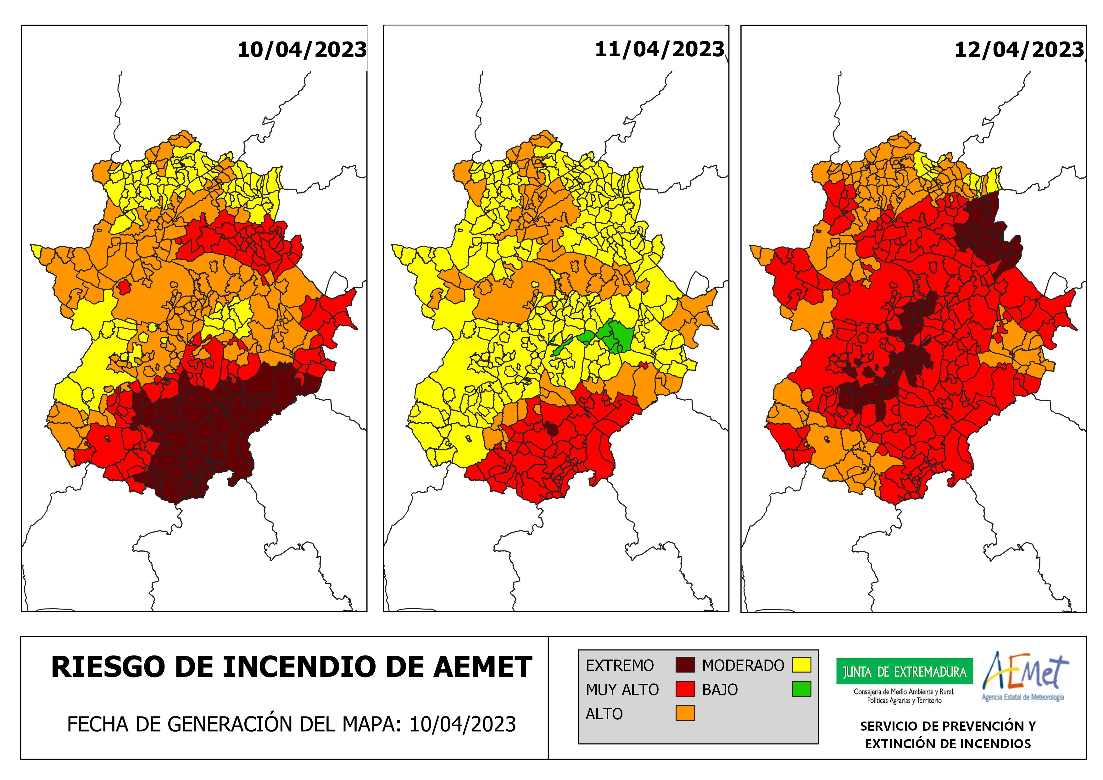 peligro de incendios