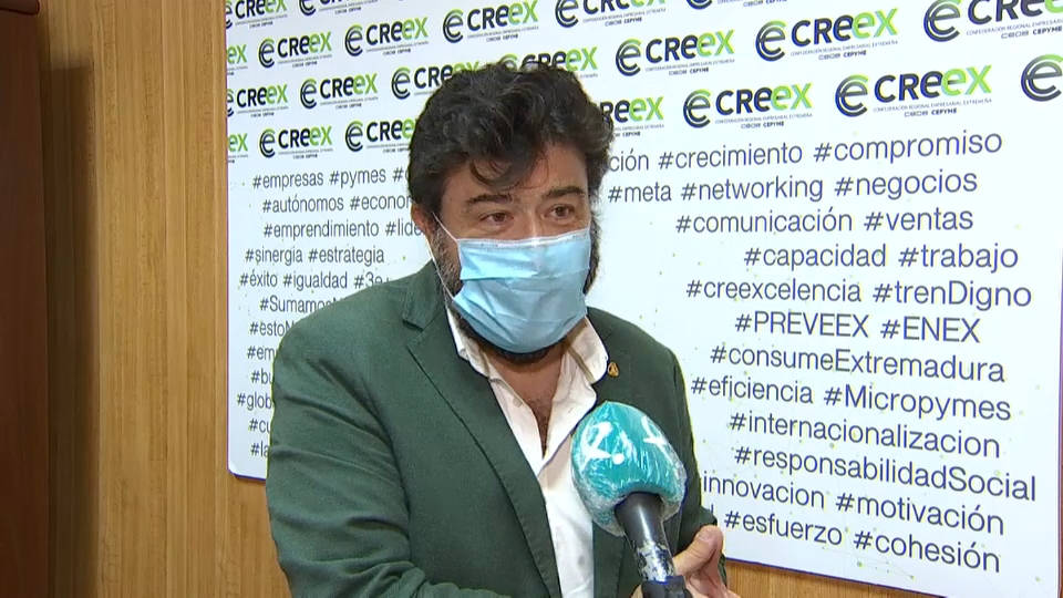 Javier Peinado, secretario general de la CREEX