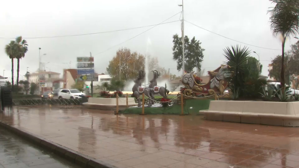 SORPRENDENTES IMÁGENES DE LA LLUVIA EN EXTREMADURA