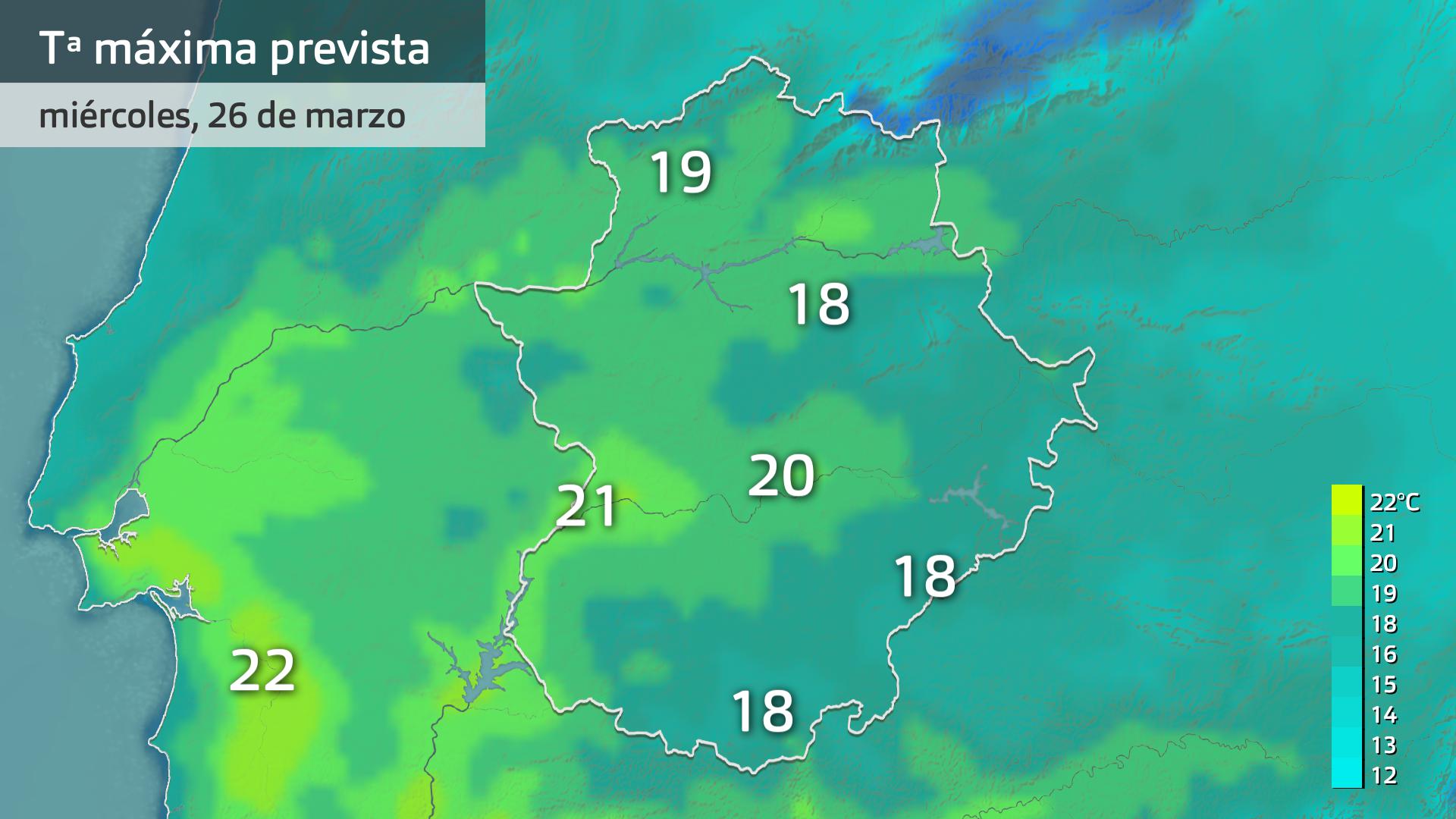 Previsión Extremadura