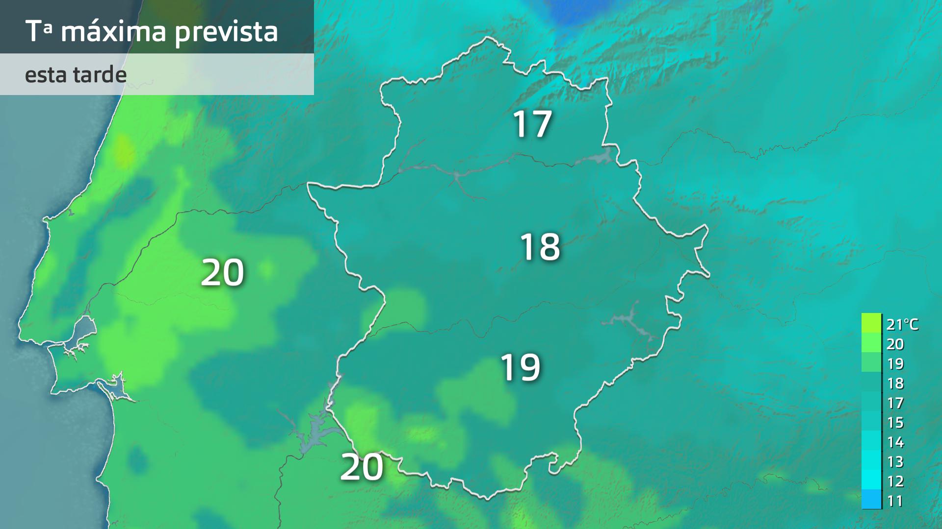 Temperatura máxima prevista para hoy viernes 2 de febrero