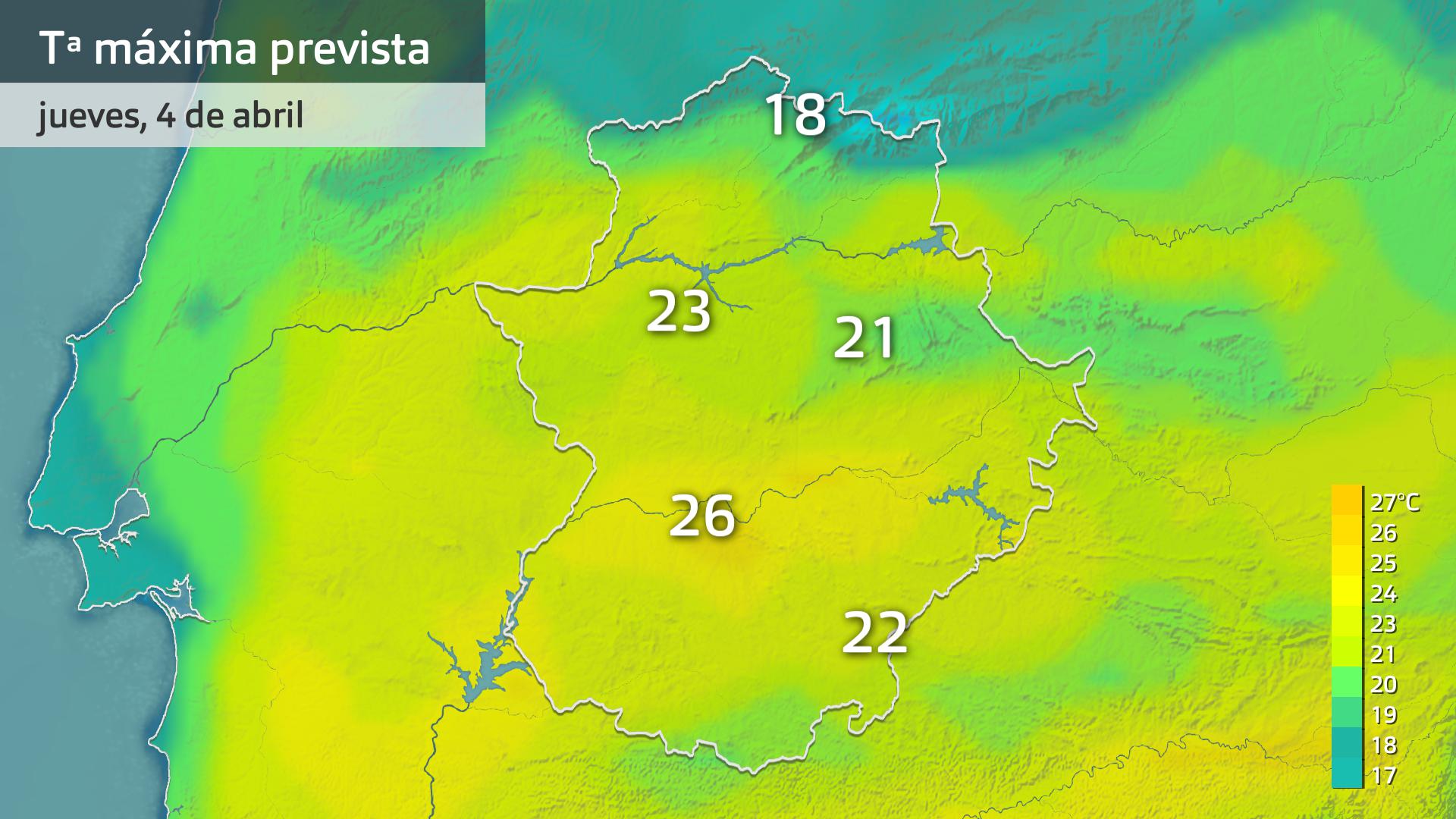 Prevision Extremadura