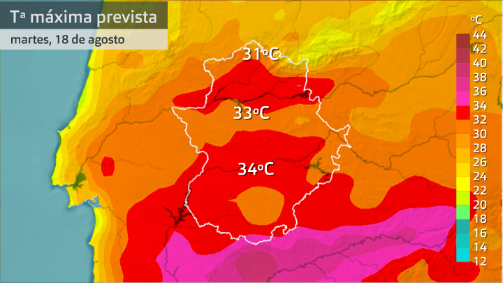 Tª máxima 17 de agosto