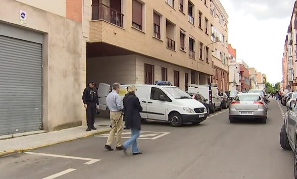 Actuación en el día de los hechos, en Badajoz.