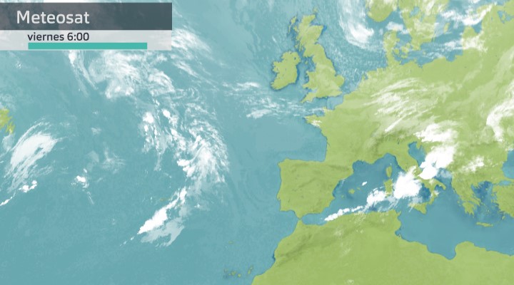 Imagen del satélite Meteosat a las 06:00 del 16 de septiembre de 2022.