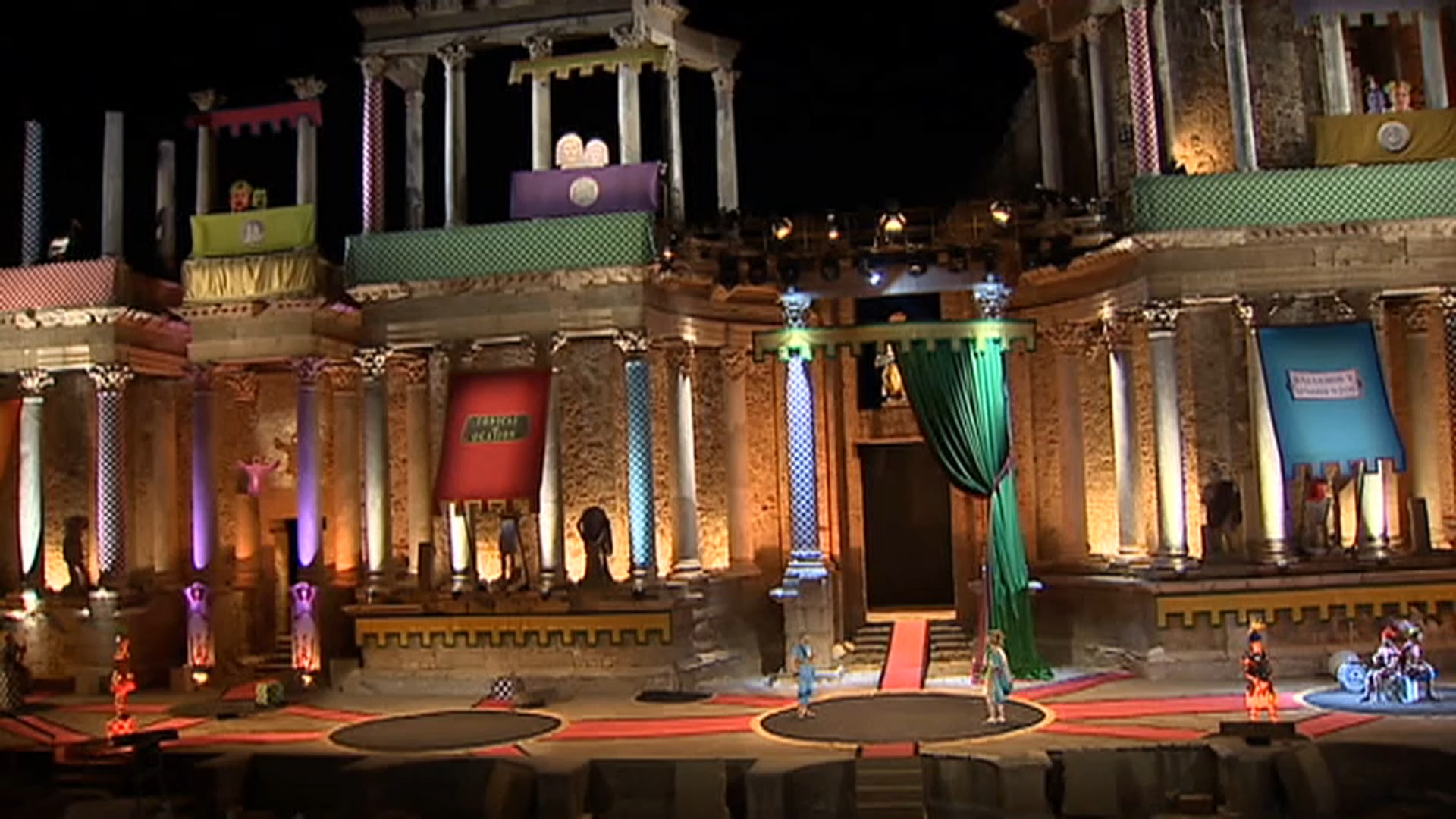 Los Gemelos, de Verbo Producciones, y Oscuro Total, en la 59 edición del Festival de Teatro Romano de Mérida