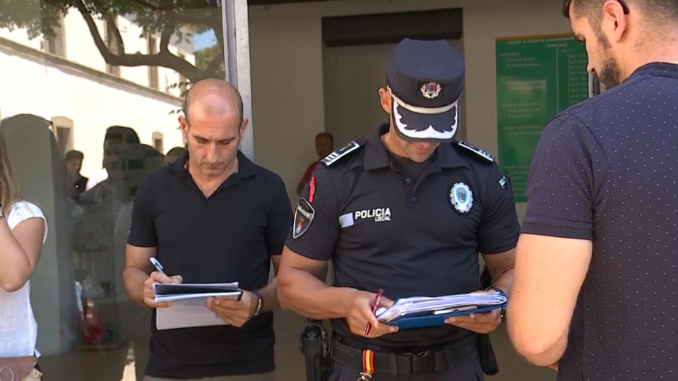 Llamamiento en las últimas oposiciones de la Policía Local de Badajoz