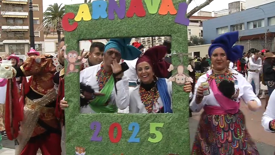 Día grande del Carnaval de Calle en Badajoz