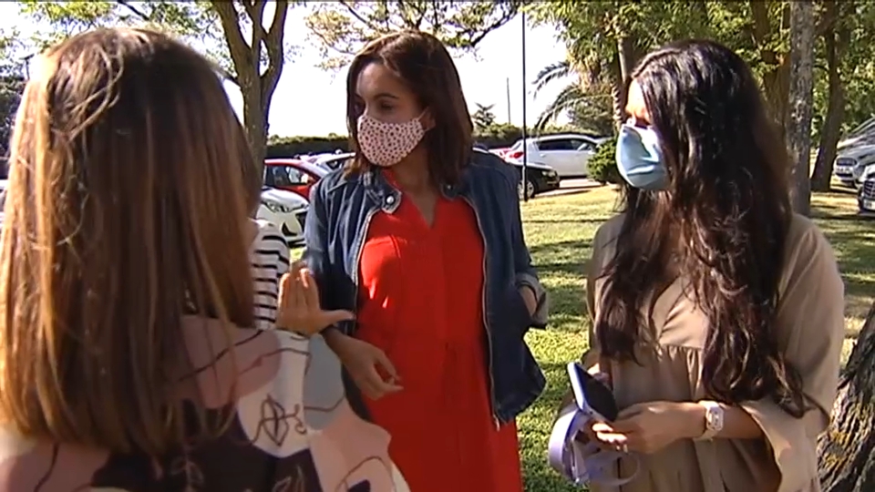 Paz y Cristina, docentes vacunadas con la primera dosis y pendientes de la segunda