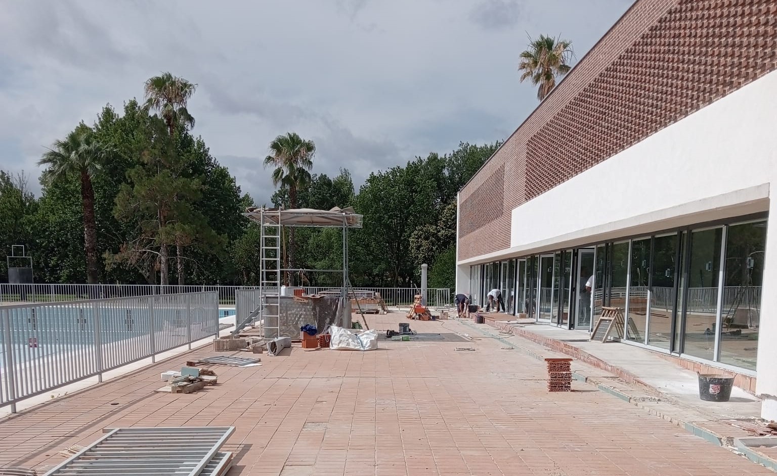 Piscina de Montijo, estado actual.