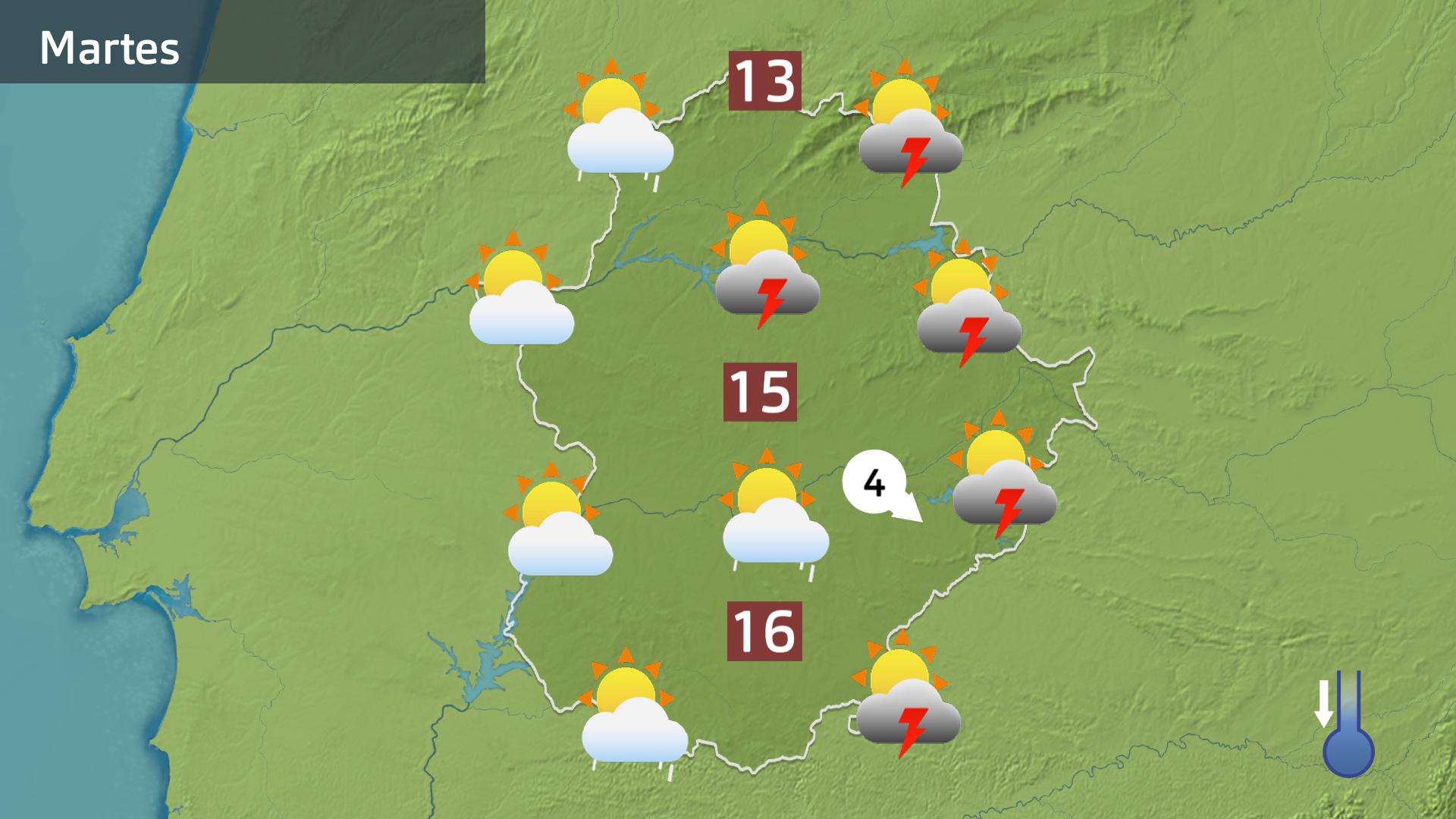 Previsión Extremadura