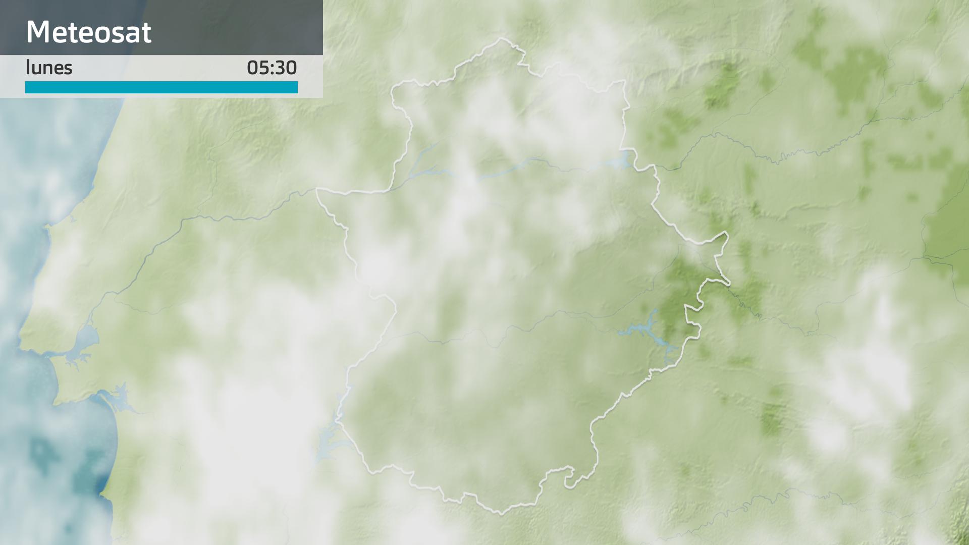 Imagen del Meteosat lunes 29 de enero 5:30 h.