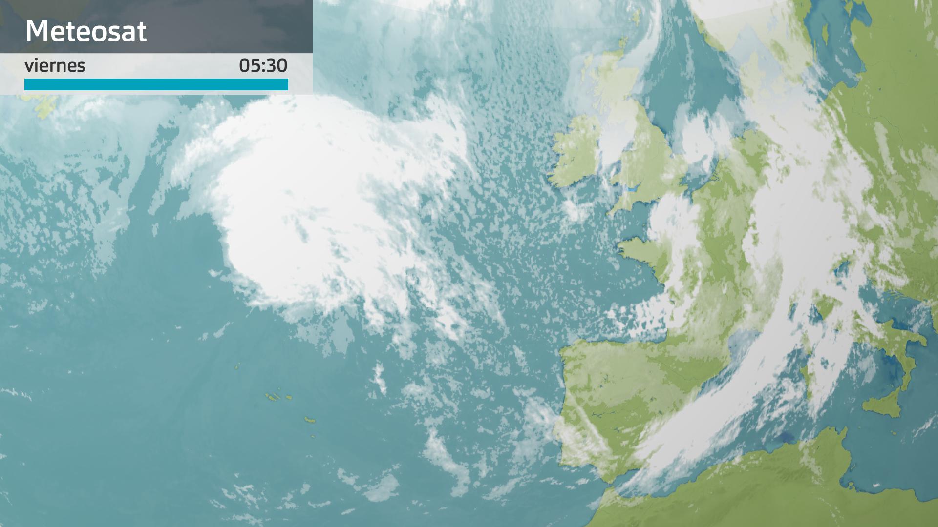 Imagen del Meteosat viernes 22 de septiembre 5:30 h.