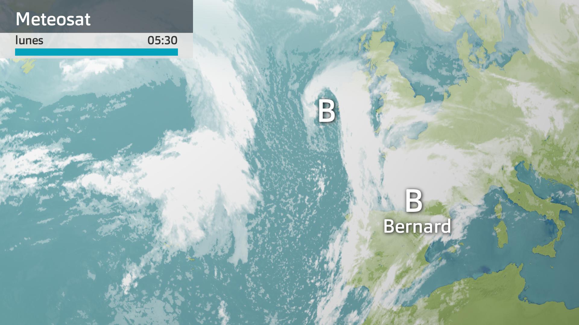 Imagen del Meteosa lunes 23 de octubre 5:30 h.