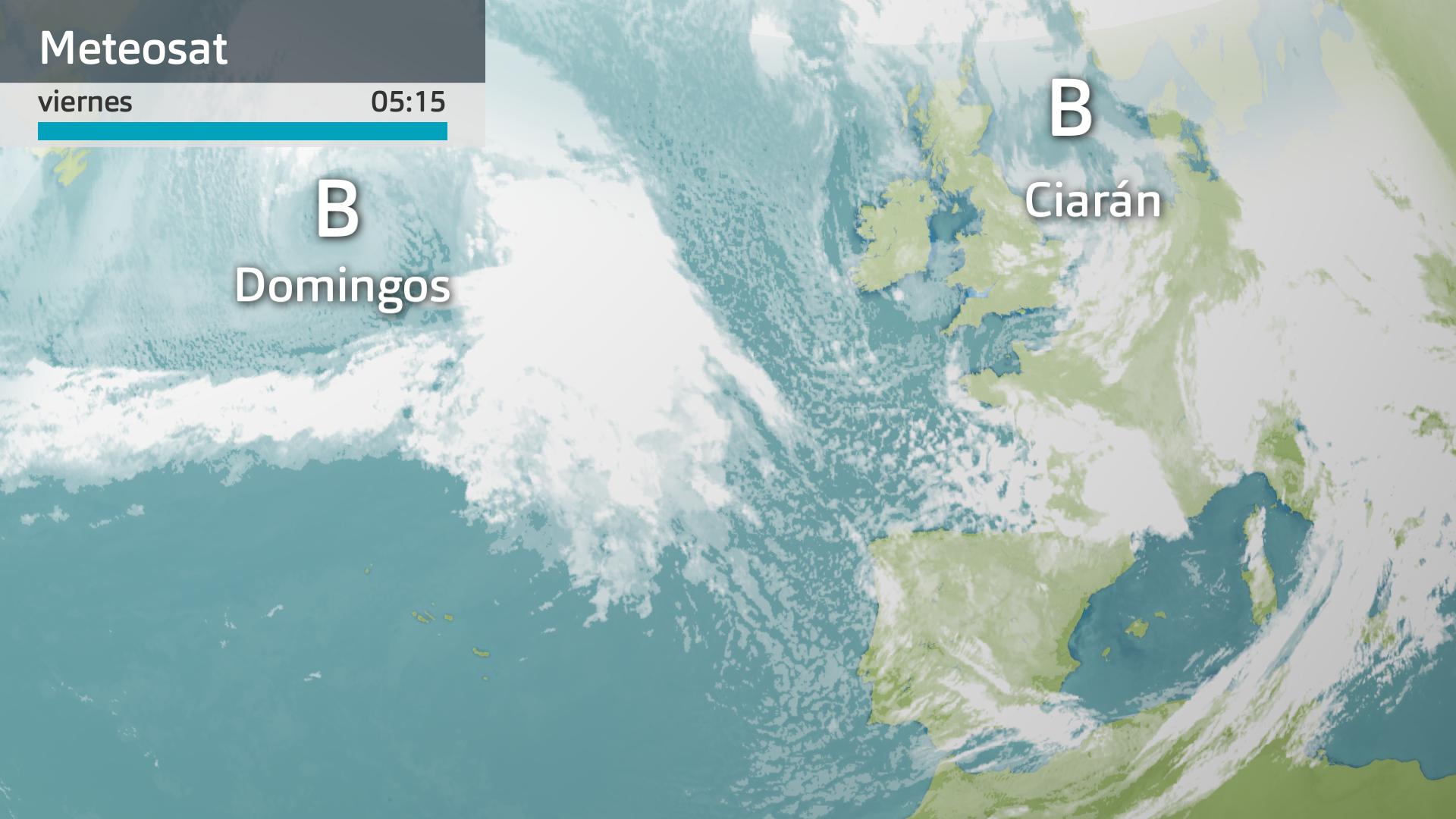 Imagen del Meteosat viernes 3 de noviembre 5:15 h.