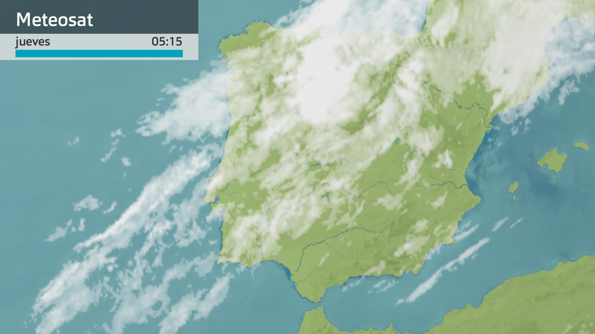 Imagen del Meteosat jueves 16 de noviembre 5:15 h.