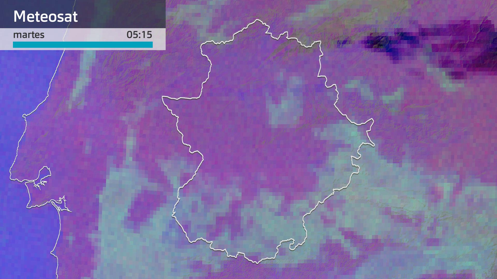 Imagen del Meteosat martes 21 de noviembre 5:15 h.