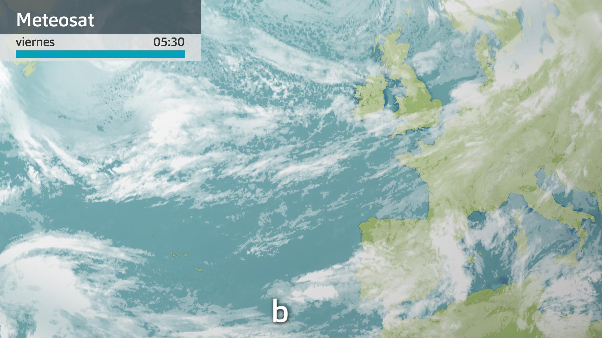 Imagen del Meteosa viernes 29 de diciembre 5:30 h.