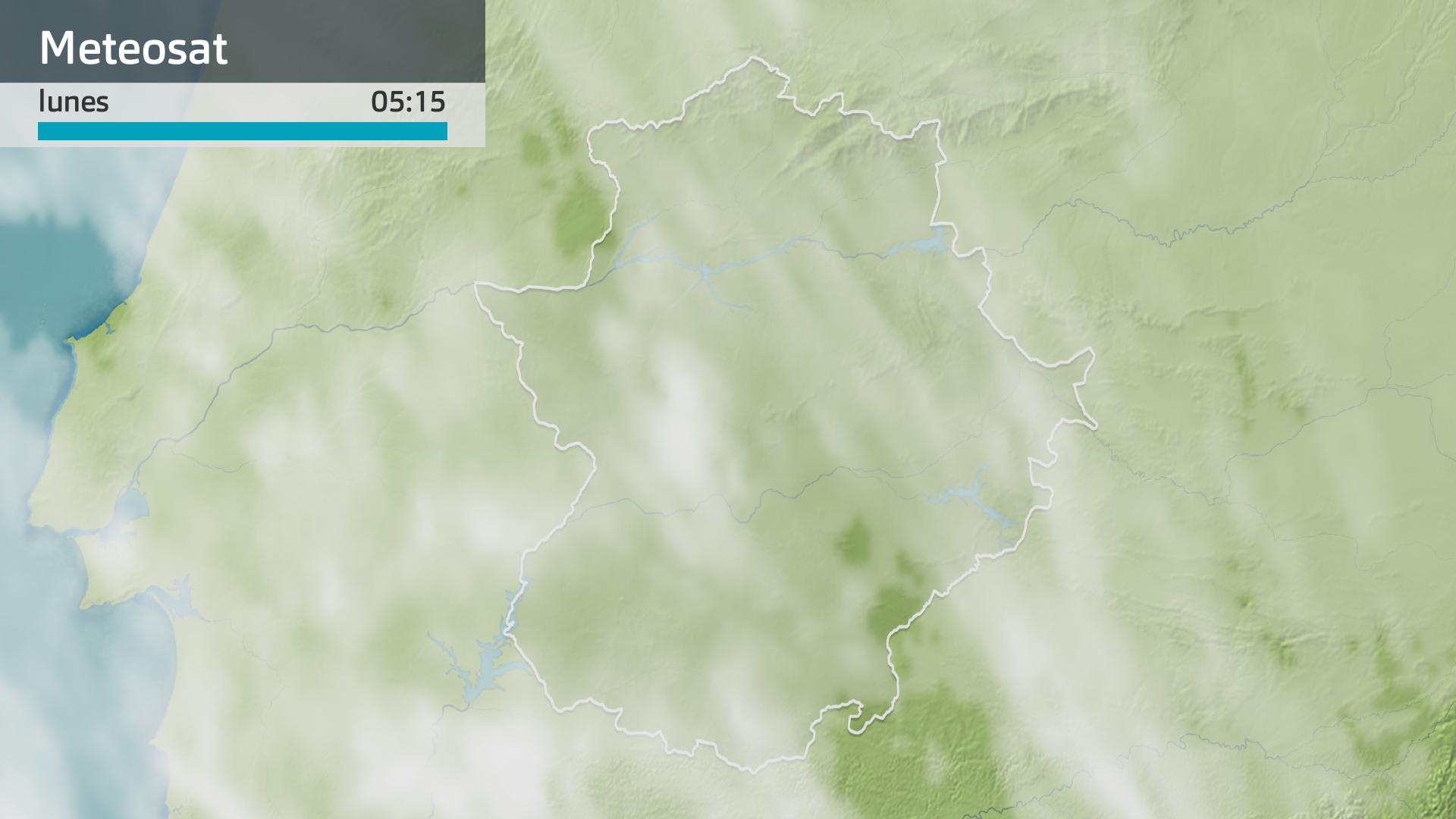 Imagen del Meteosat lunes 5 de febrero 5:15 h.