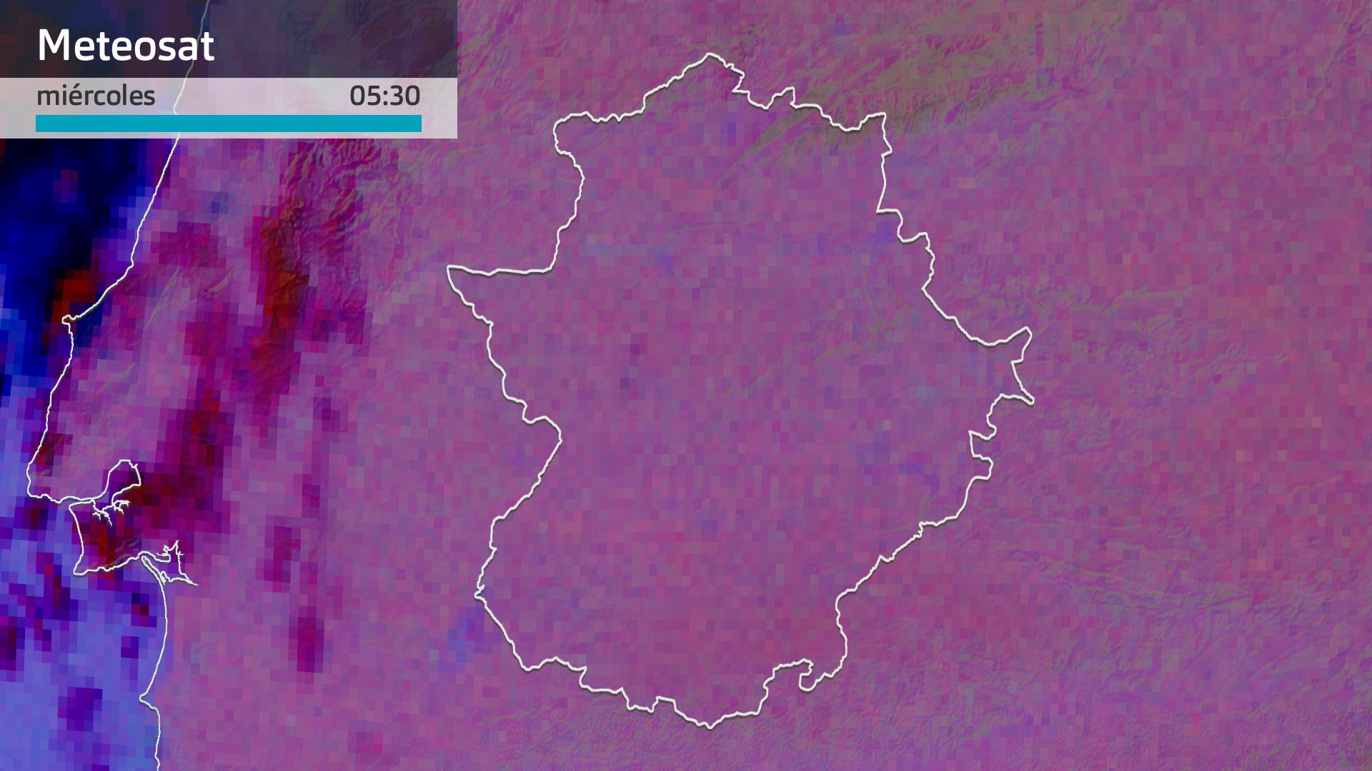 Imagen del Meteosat miércoles 6 de marzo 5:30 h.