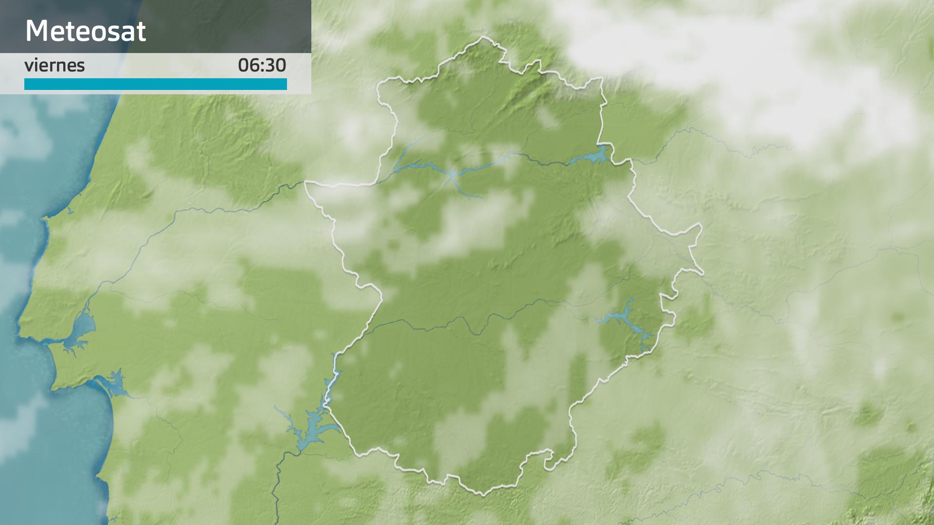 Imagen del Meteosat viernes 5 de abril 6:30 h.