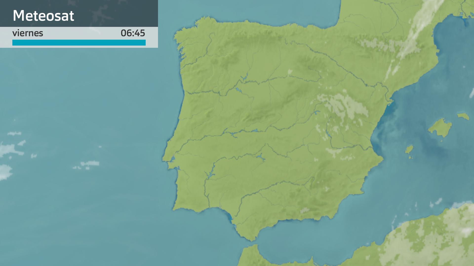 Imagen del Meteosat viernes 12 abril 6:45 h.