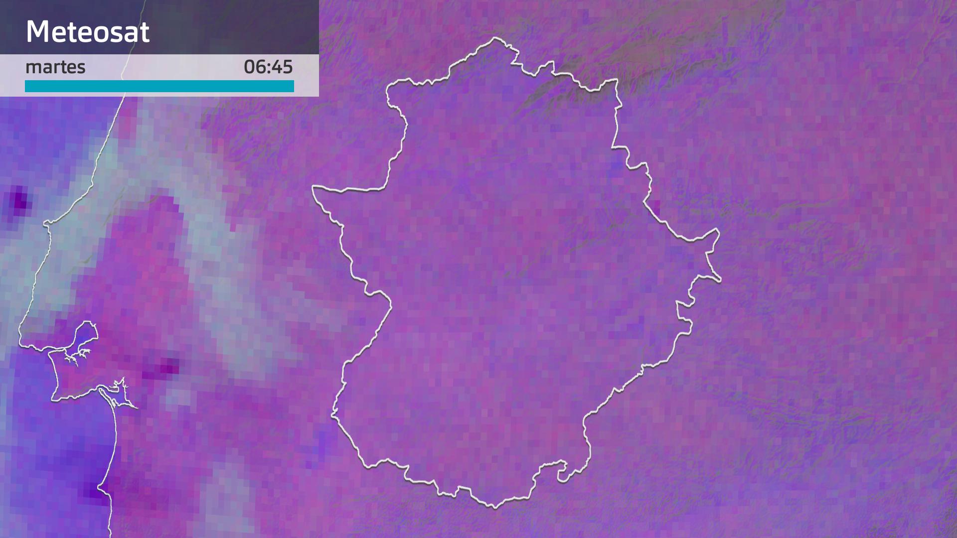 Imagen del Meteosat martes 16 de abril 6:45 h.