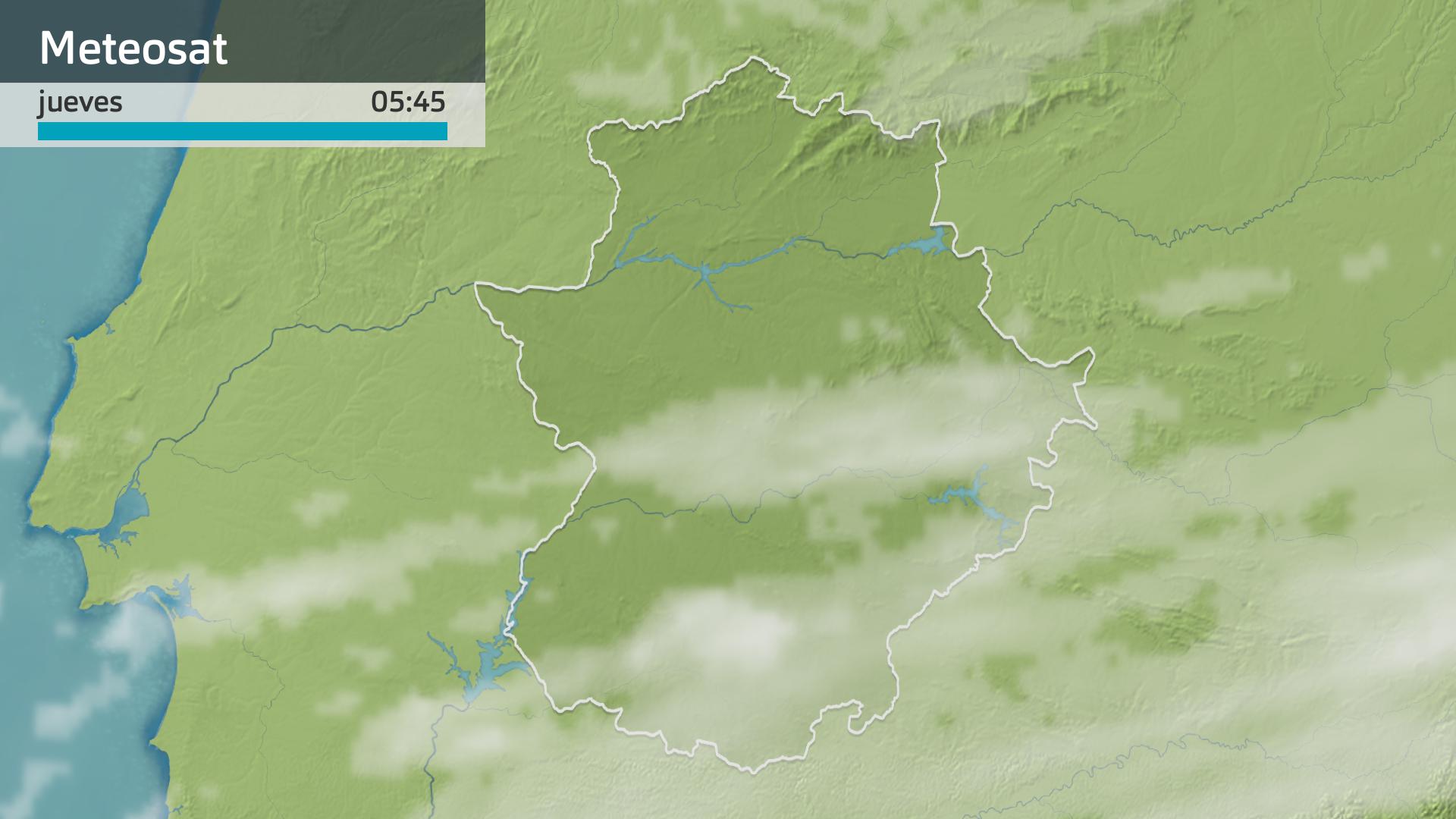 Imagen del Meteosat jueves 23 de mayo 5:45 h.