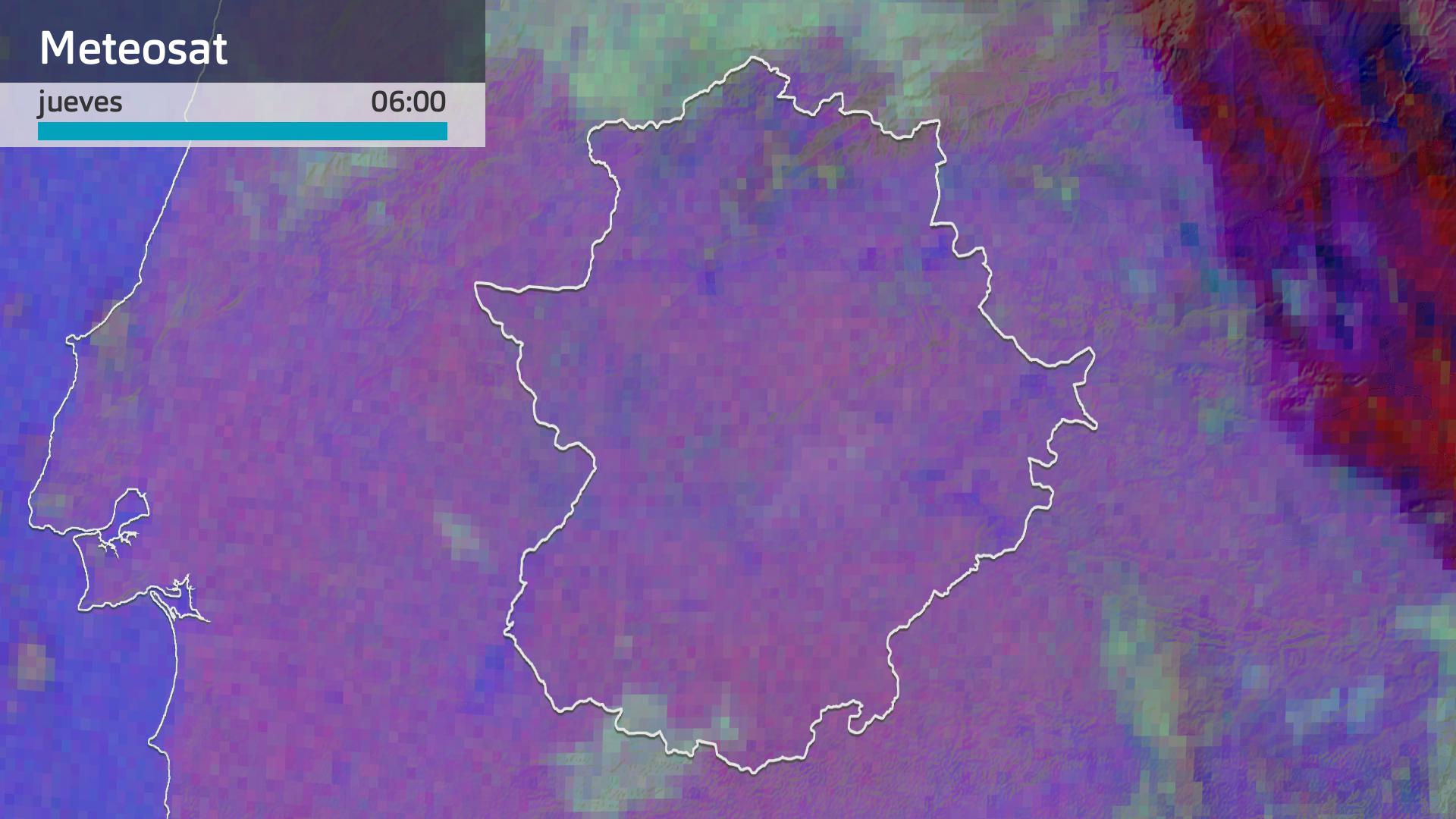 Imagen del Meteosat jueves 15 de mayo 6 h.