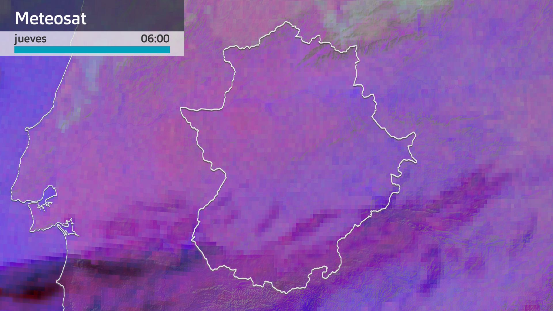 Imagen del Meteosat jueves 4 de septiembre 6 h.