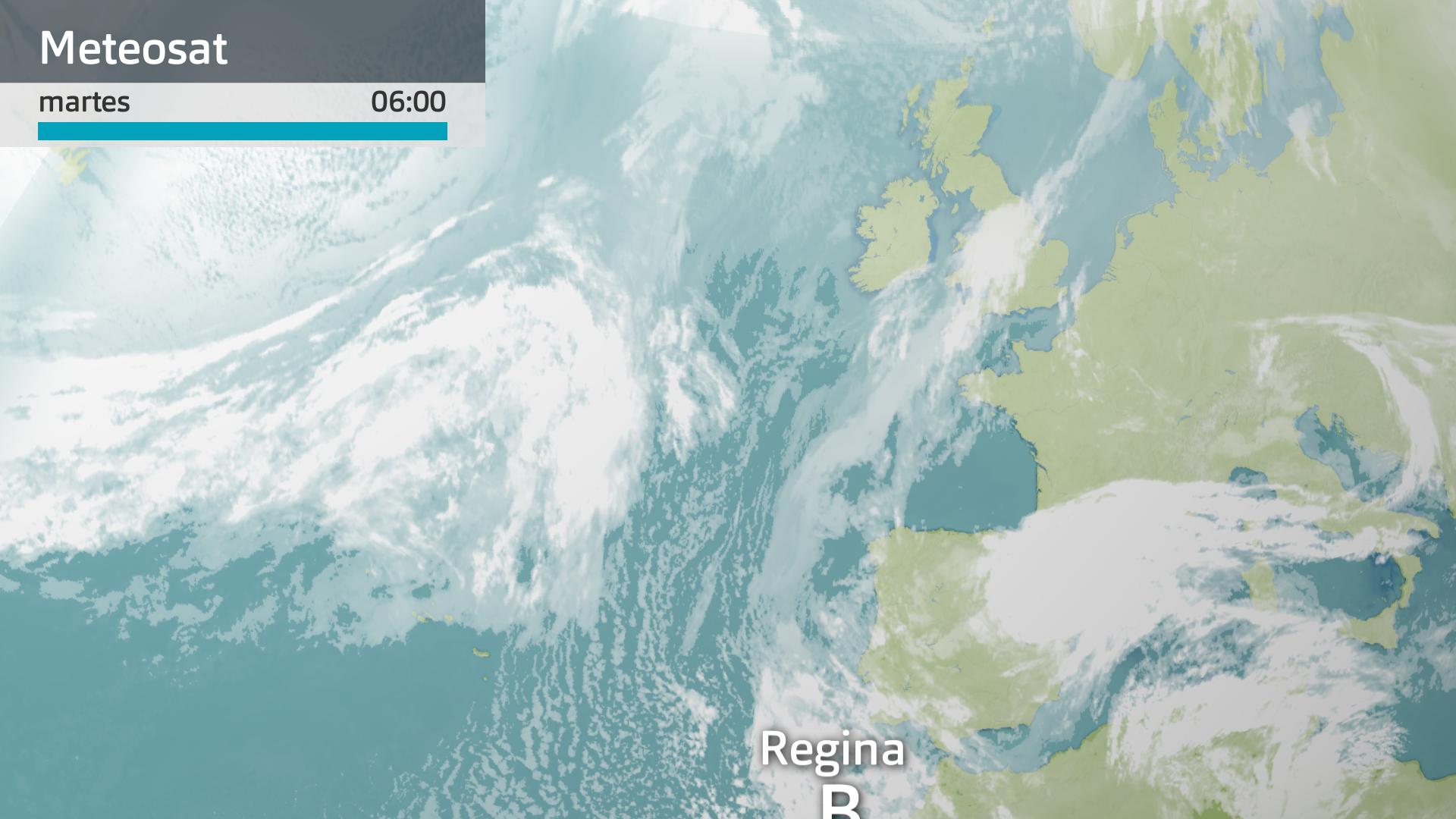 Imagen del Meteosat martes 3 de marzo 6 h.