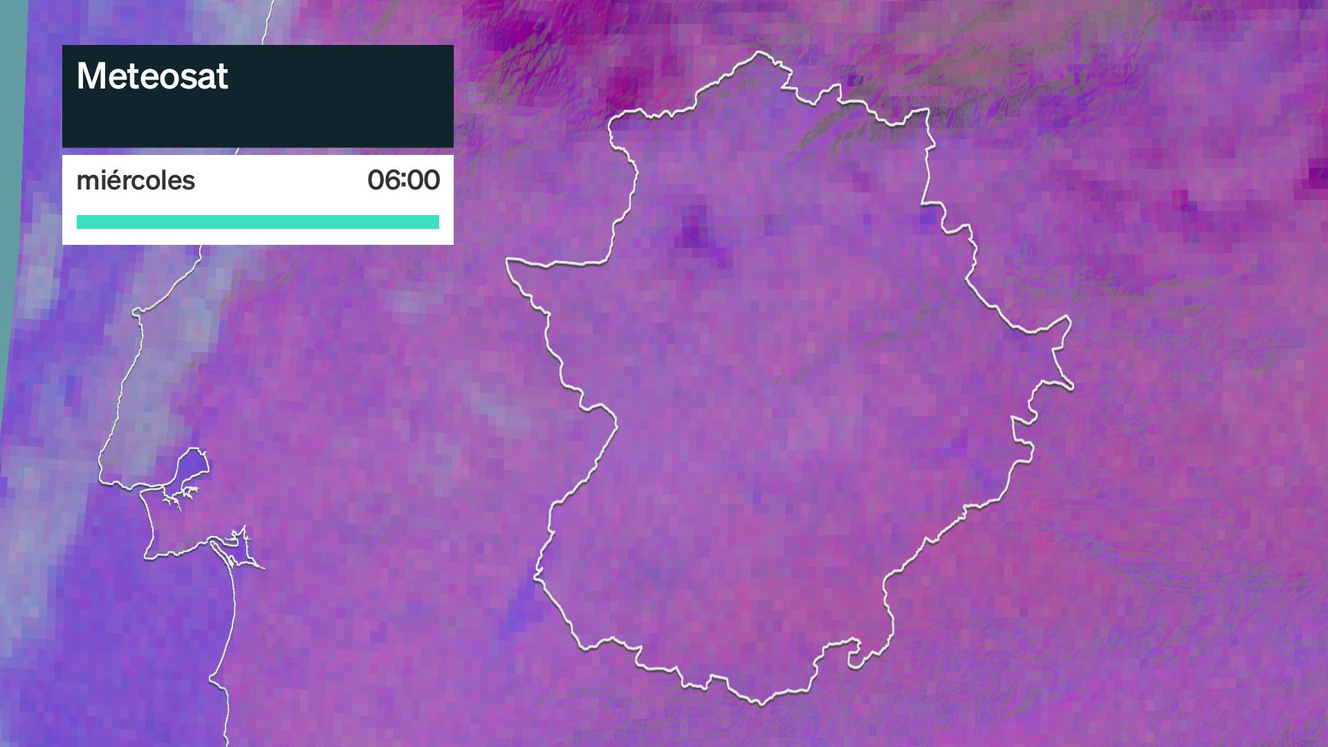 Imagen del Meteosat miércoles 20 de mayo 6 h.