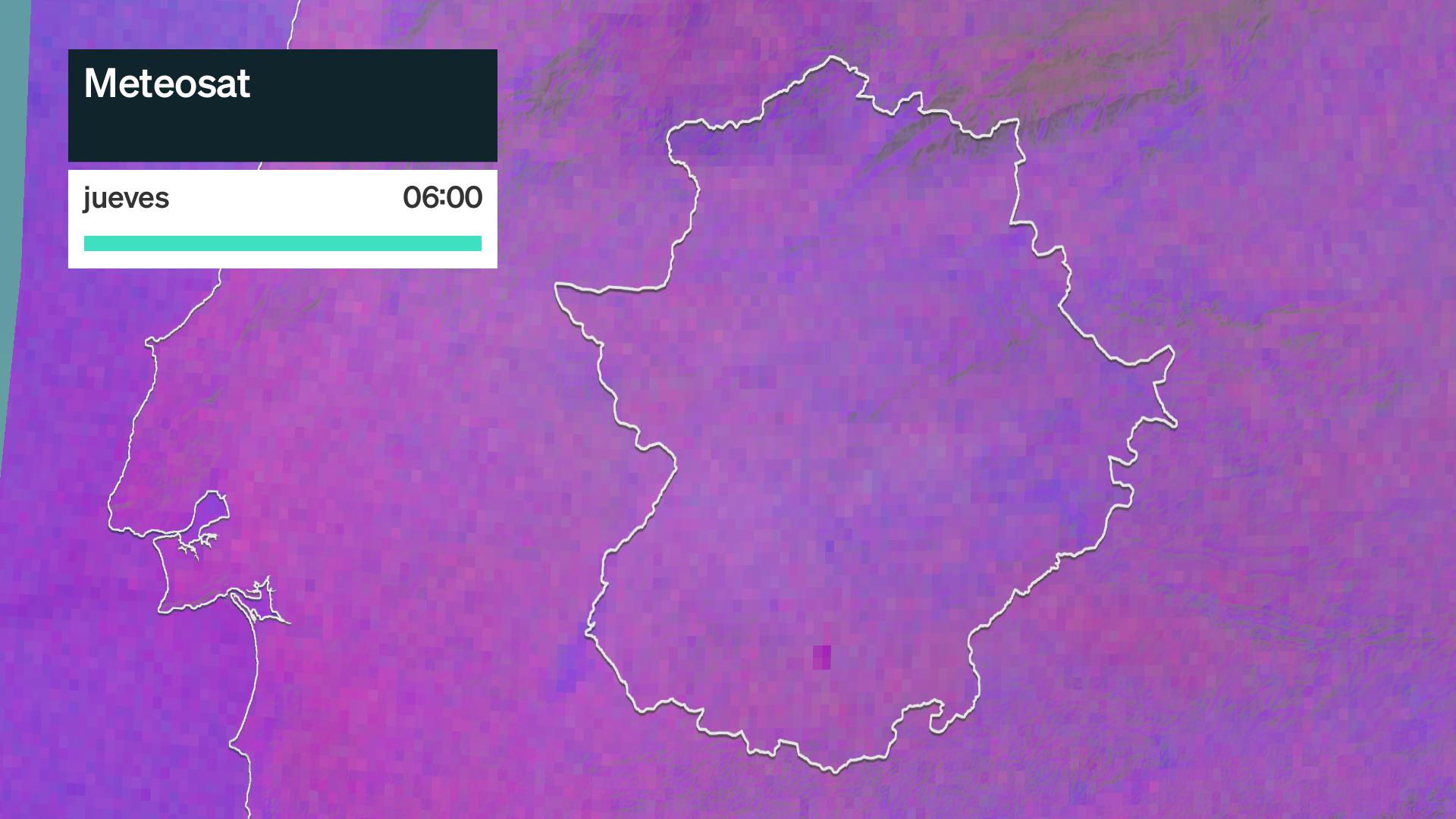 Imagen del Meteosat jueves 21 de mayo 6 h.
