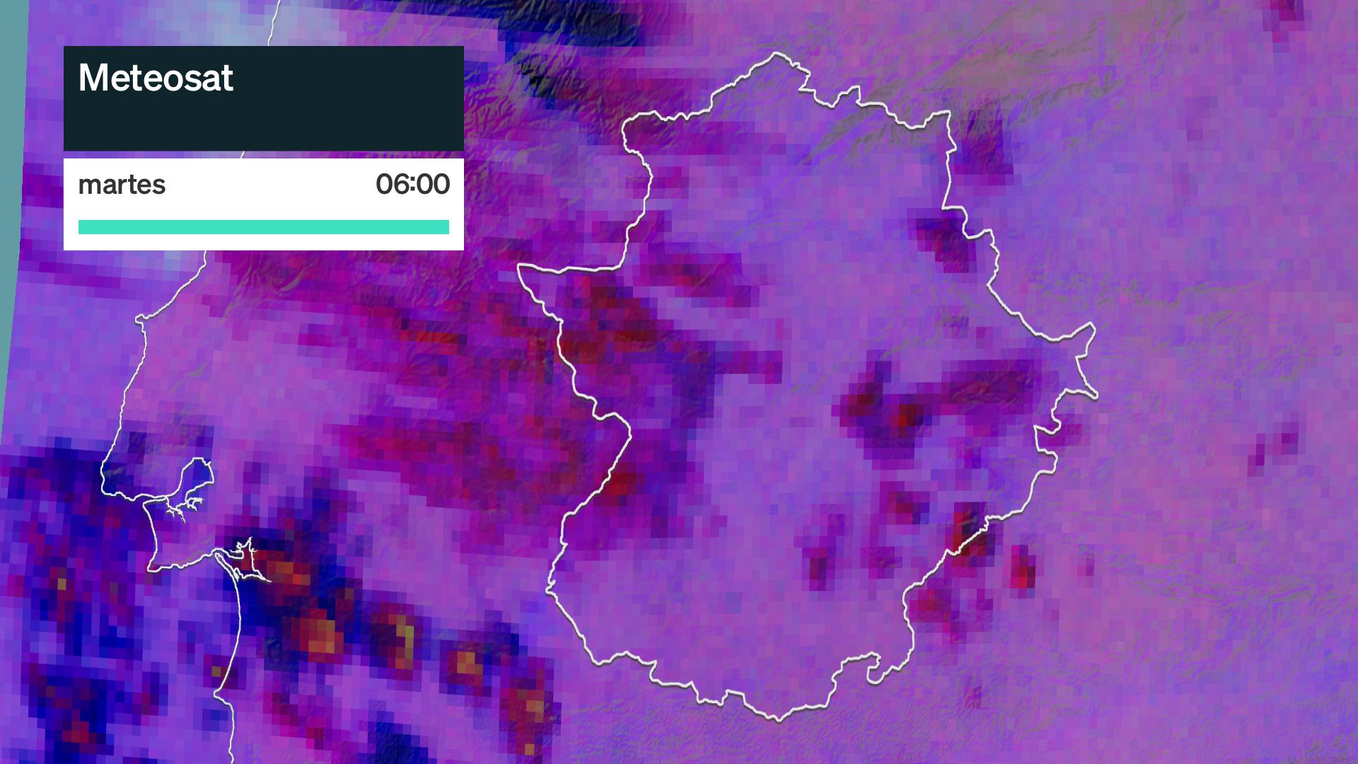 Imagen del Meteosat martes 26 de mayo 6 h.