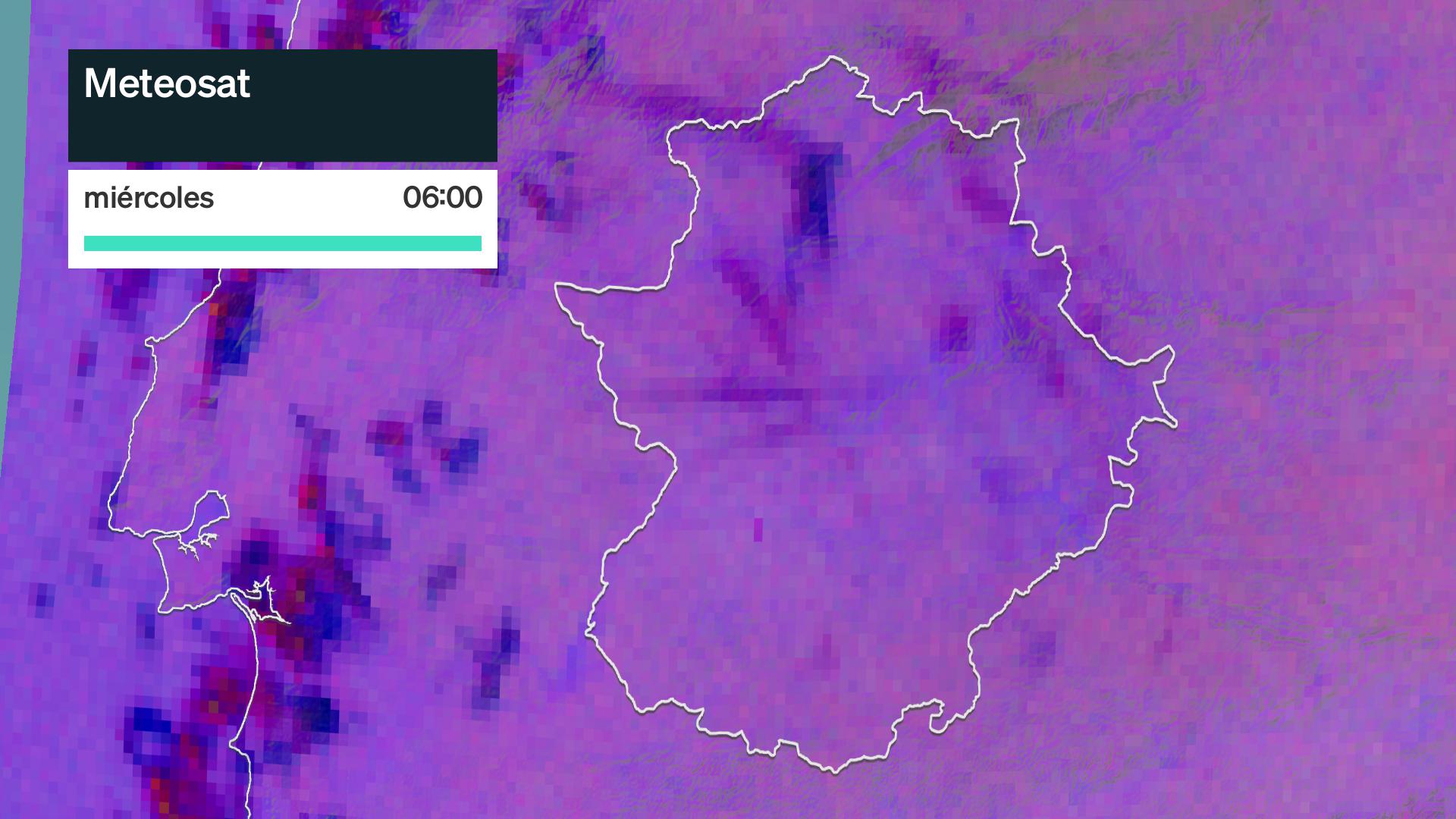 Imagen del Meteosat miércoles 27 de mayo 6 h.