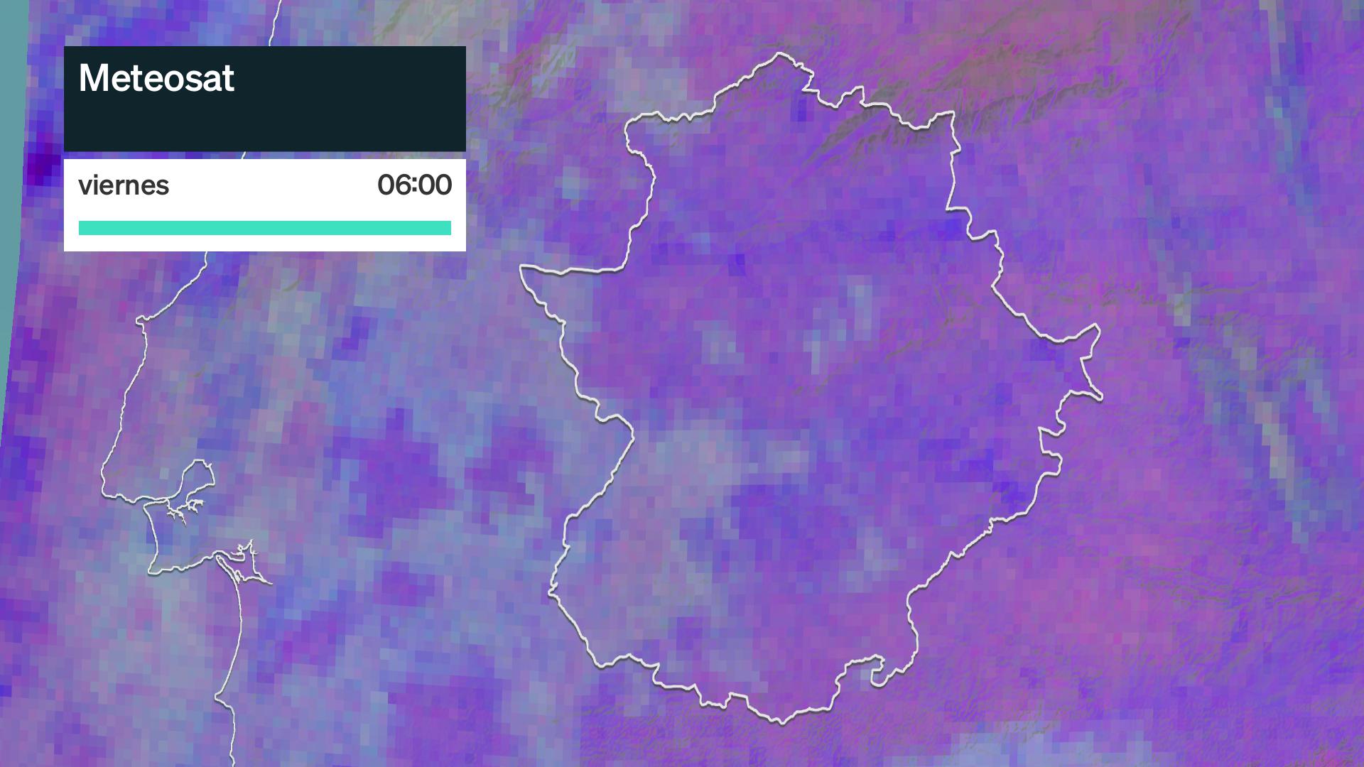 Imagen del Meteosat viernes 26 de junio 6 h.
