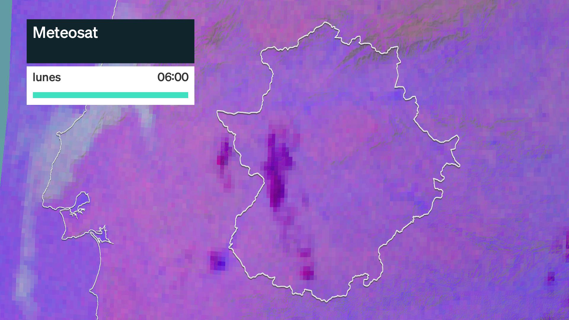 Imagen del Meteosat lunes 29 de junio 6 h.