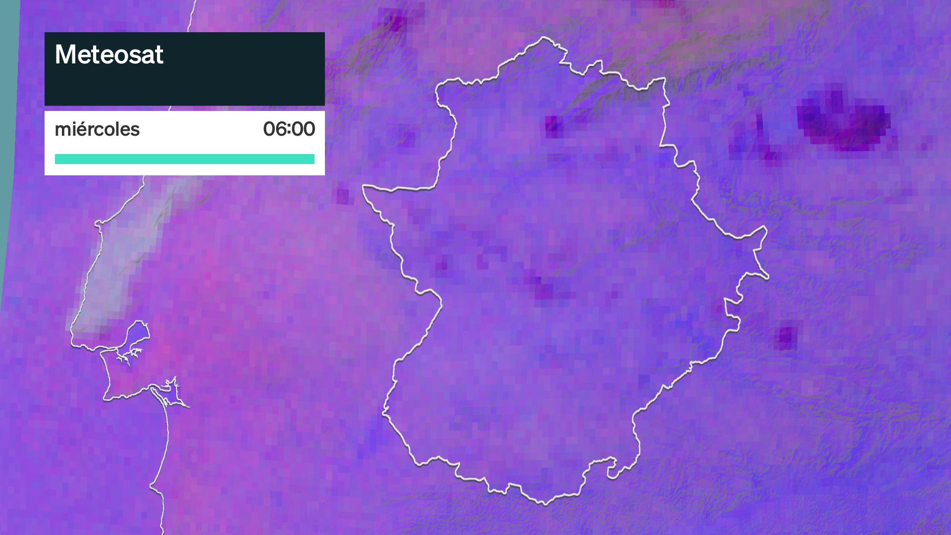 Imagen del Meteosat miércoles 1 de julio 6 h.