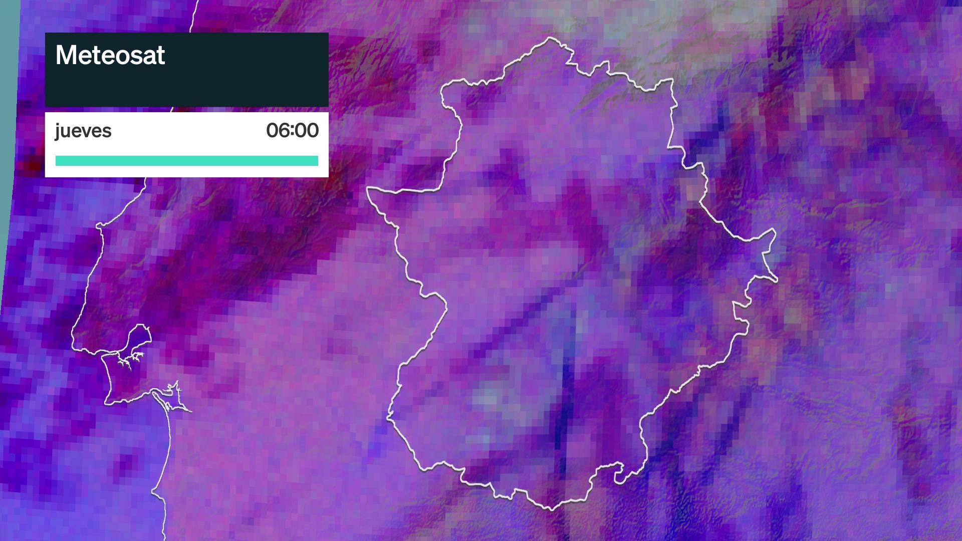 Imagen del Meteosat jueves 1 de octubre 6 h.
