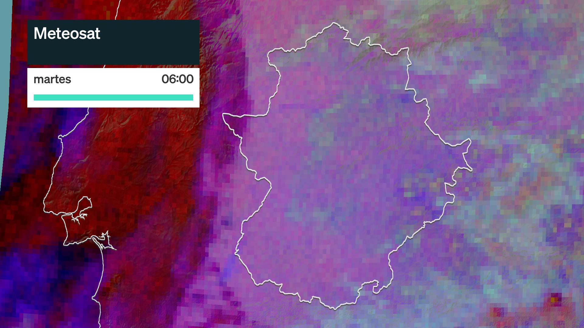 Imagen del Meteosat martes 20 de octubre 6 h.