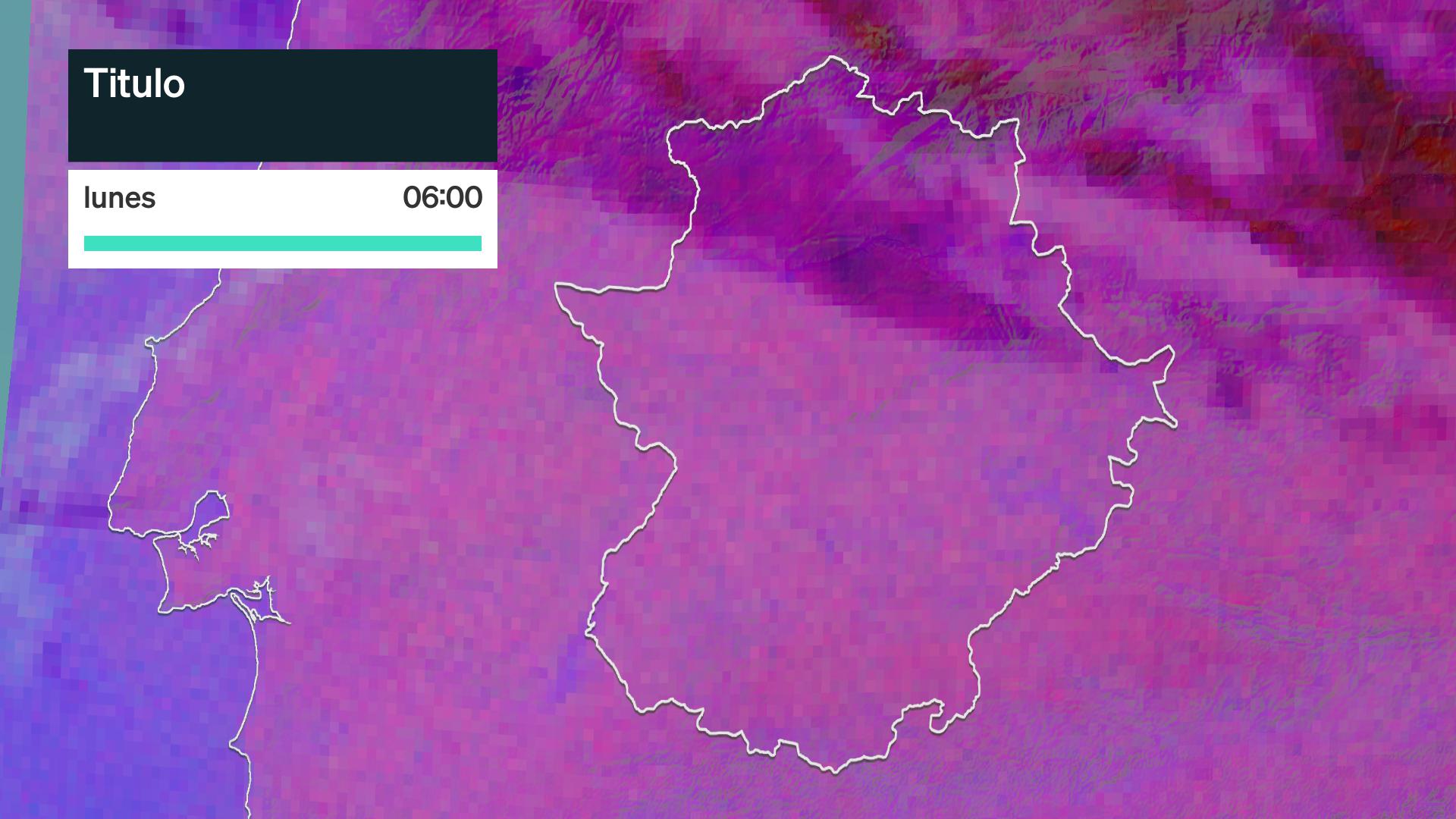 Imagen del Meteosat lunes 26 de octubre 6 h.