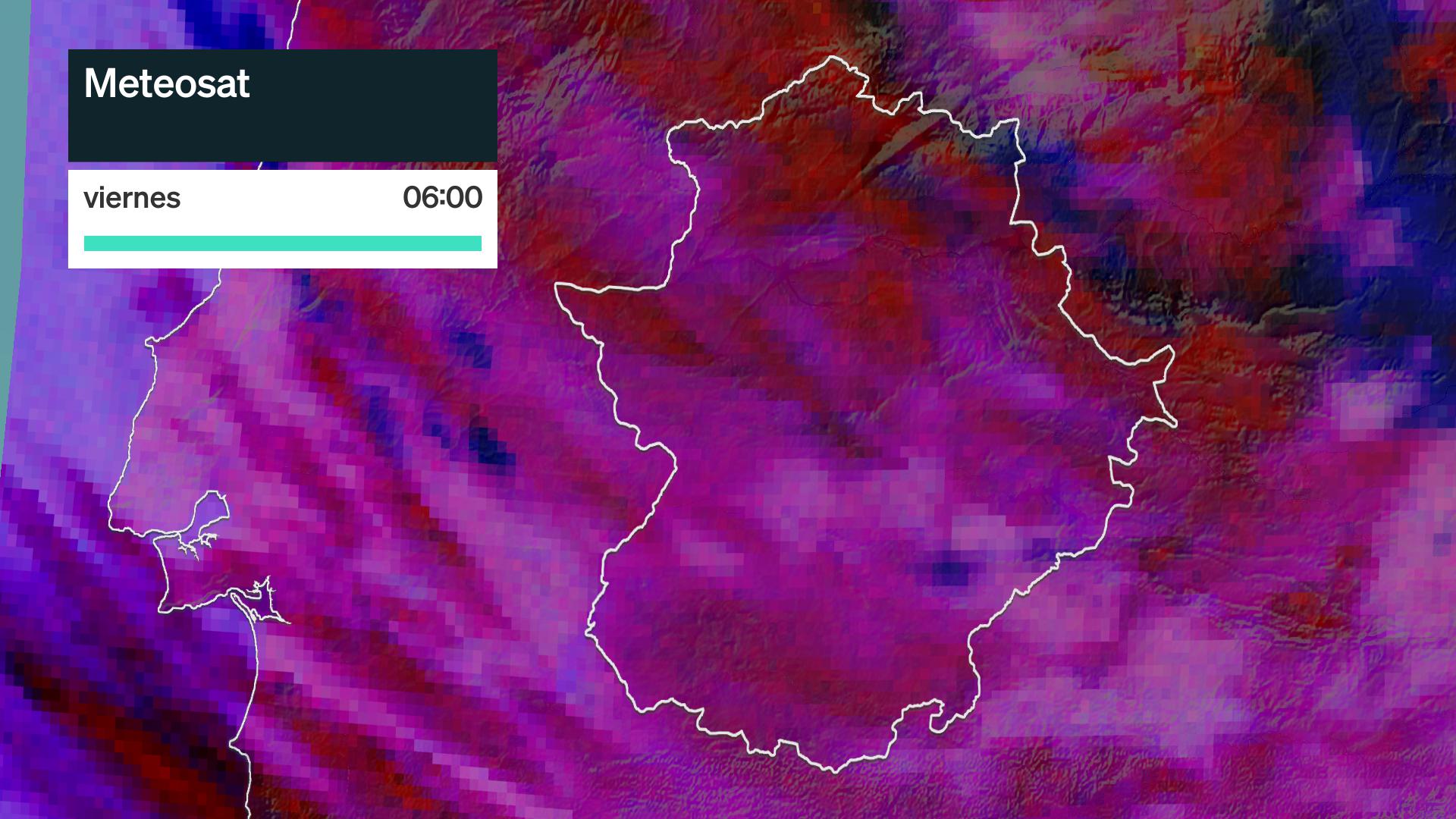 Imagen del Meteosat viernes 30 de octubre 6 h.
