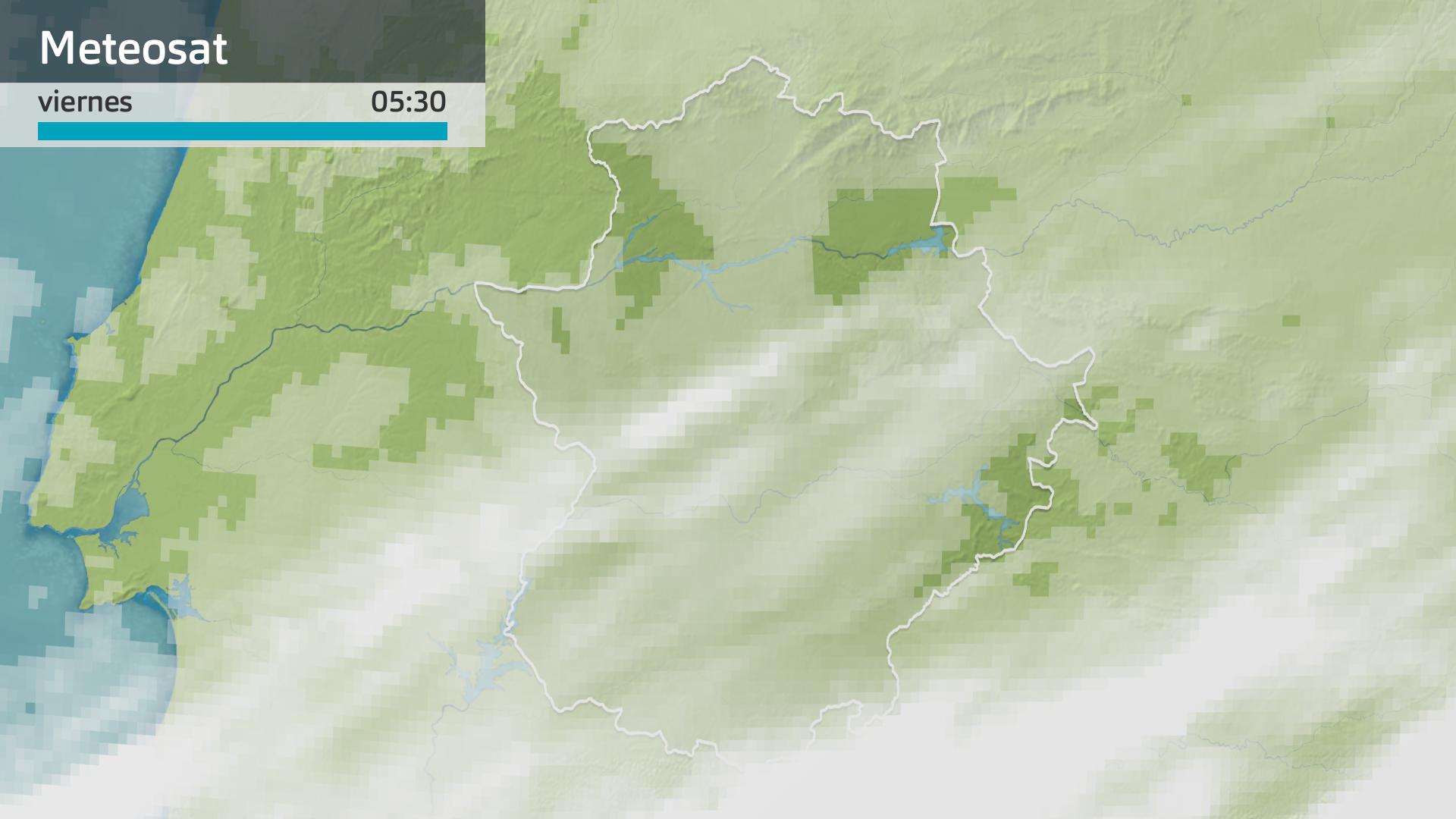 Imagen del Meteosat viernes 27 de octubre 5:30 h.