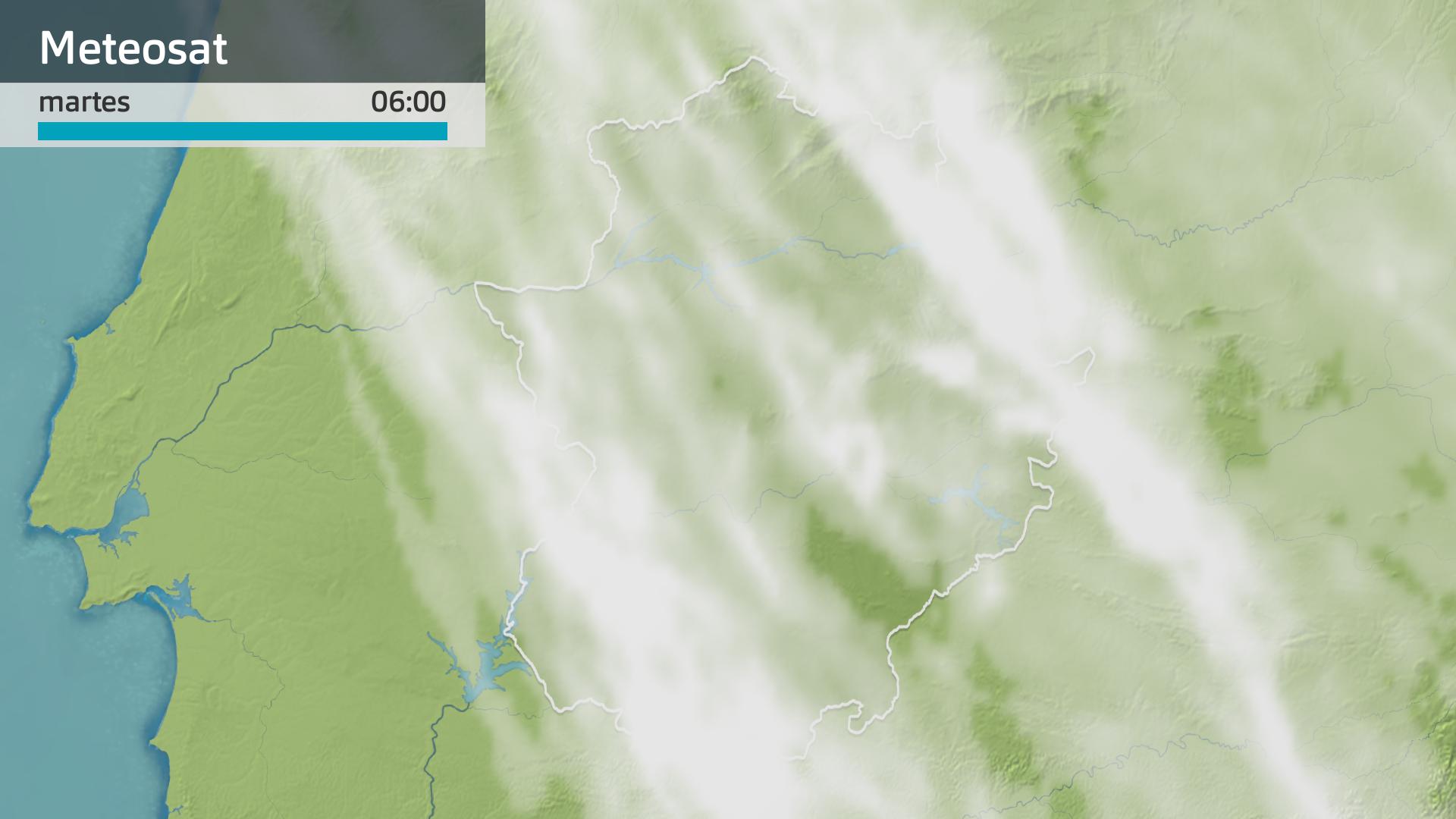 Imagen del Meteosat martes 1 de abril 6 h.