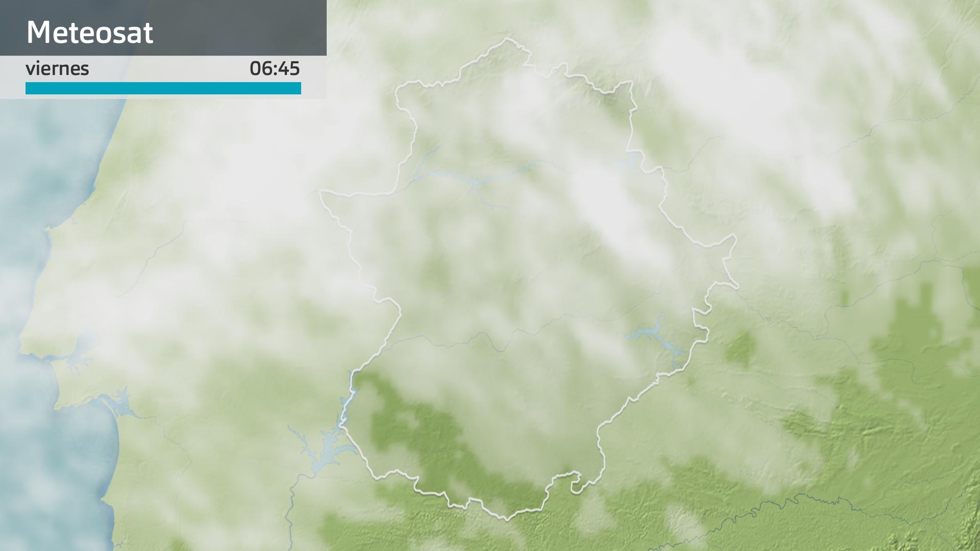 Imagen del Meteosat viernes 26 de abril 6:45 h.